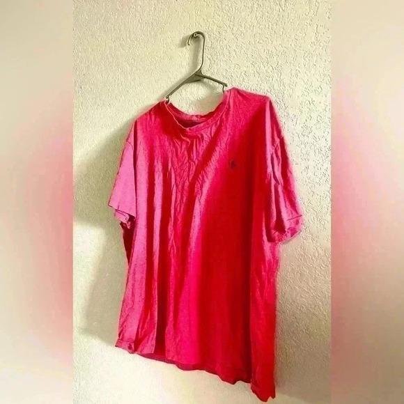 Polo Ralph Lauren Men’s Short Sleeve T Shirt XL Red Classic Fit - Picture 1 of 6